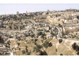 Jerusalem from the East - City of David & Mt Zion - From Mt of Olives